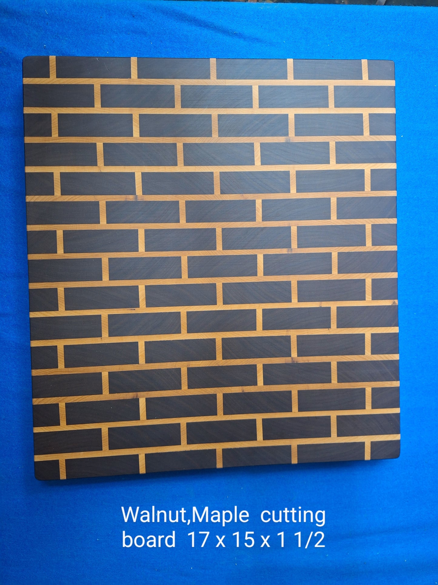 Cutting Board Brick Pattern