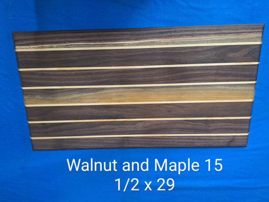 Cutting Board Walnut  Maple