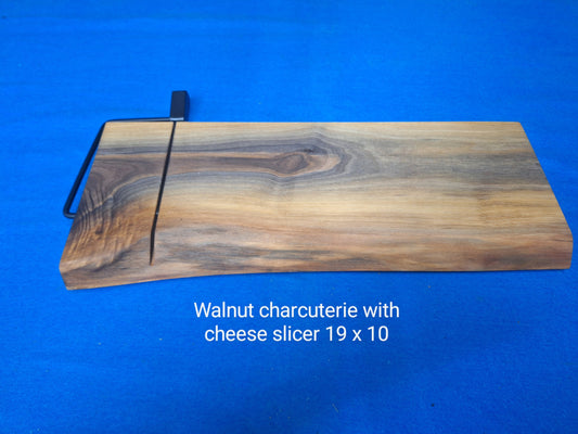 Charcuterie Board with Cheese Slicer